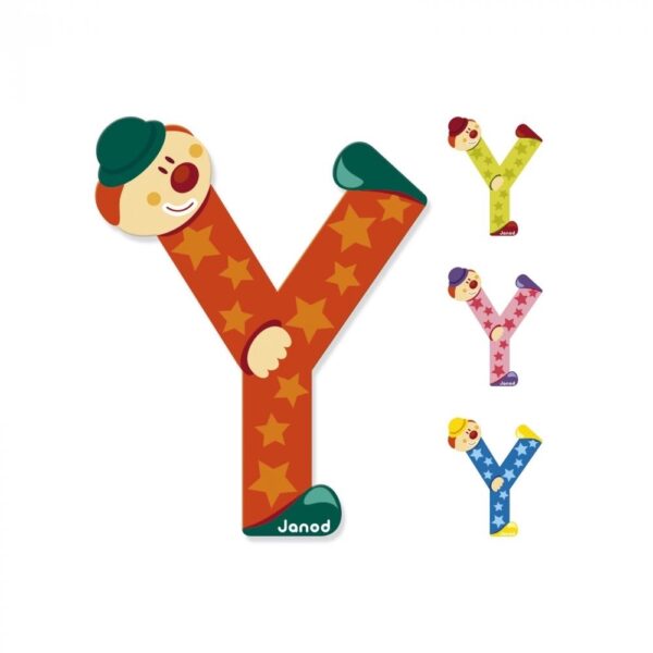Lettre clown Y