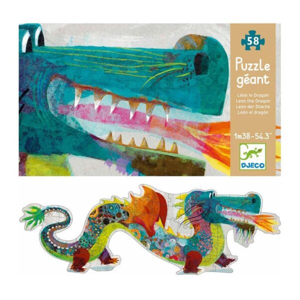 Puzzle géant - Léon le dragon