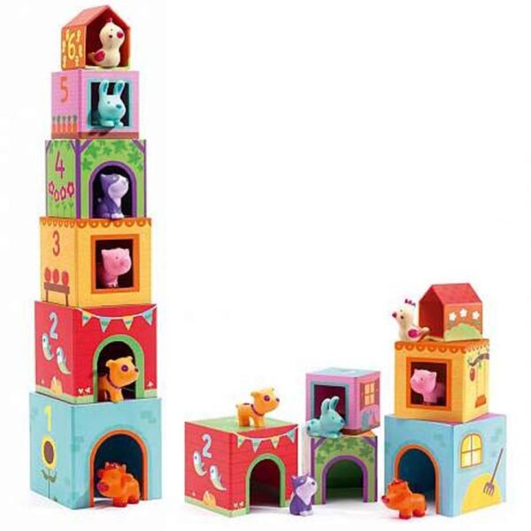 Topanifarm - jeu d'empilage