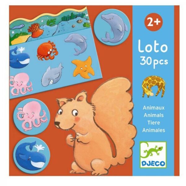 Loto 30 pcs - Animaux
