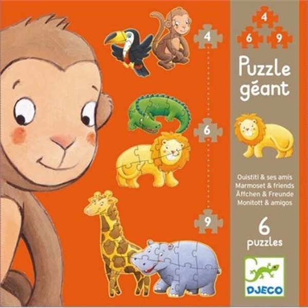 Puzzle géant - Ouistiti et ses amis