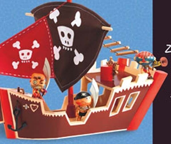 Arty toys Ze pirat boat