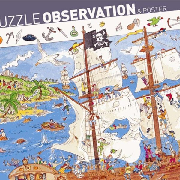 Puzzle observation 100pcs - Pirates