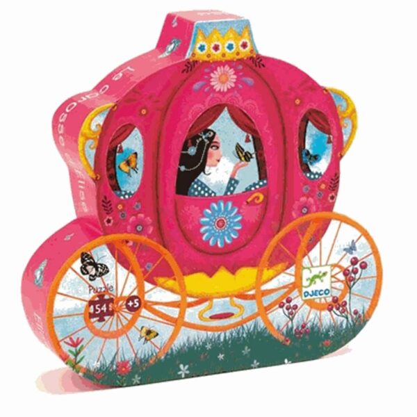 Puzzle silhouette - Le carrosse d'Elise